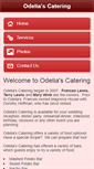 Mobile Screenshot of odeliascatering.com